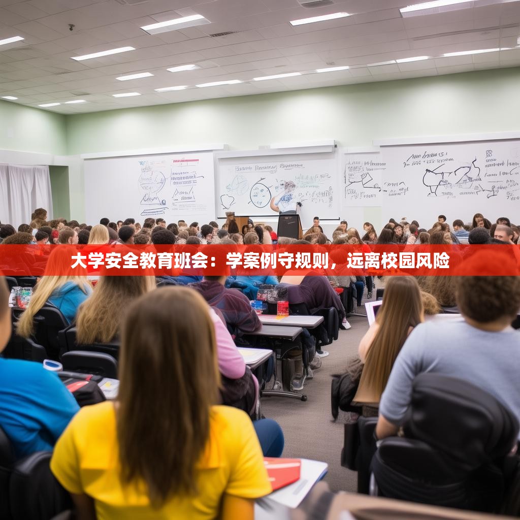 大学安全教育班会：学案例守规则，远离校园风险